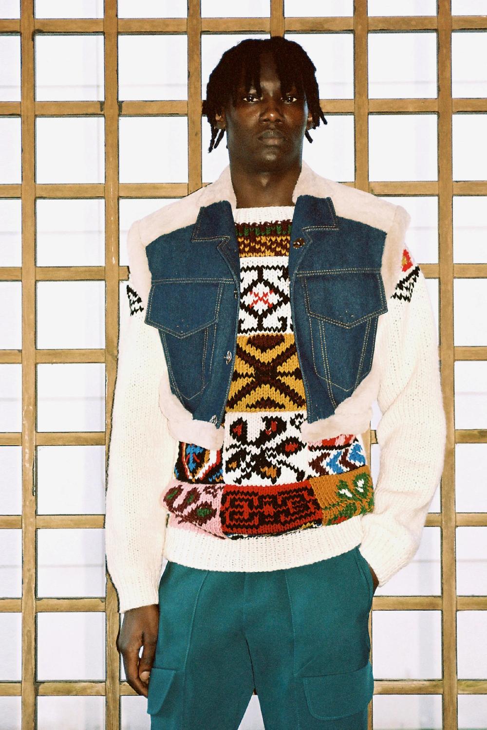 Situationist Dark Blue Denim Vest