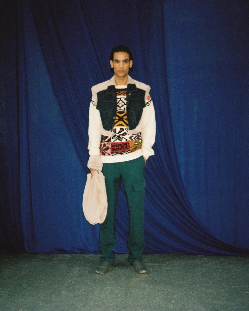 Situationist Dark Blue Denim Vest