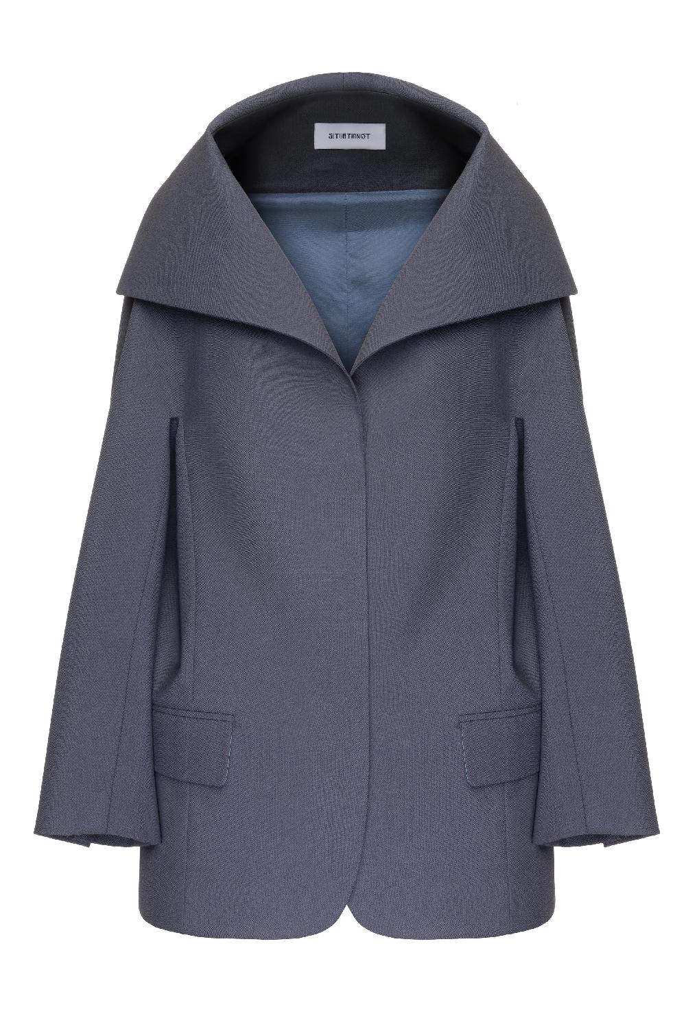 situationist Grey 01 Wool Jacket