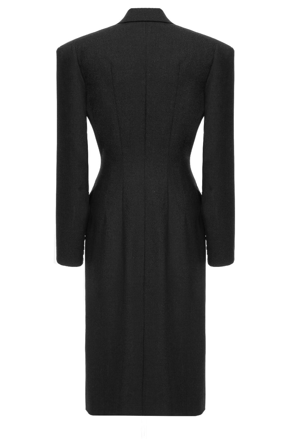 Situationist Grey 03 Wool Coat