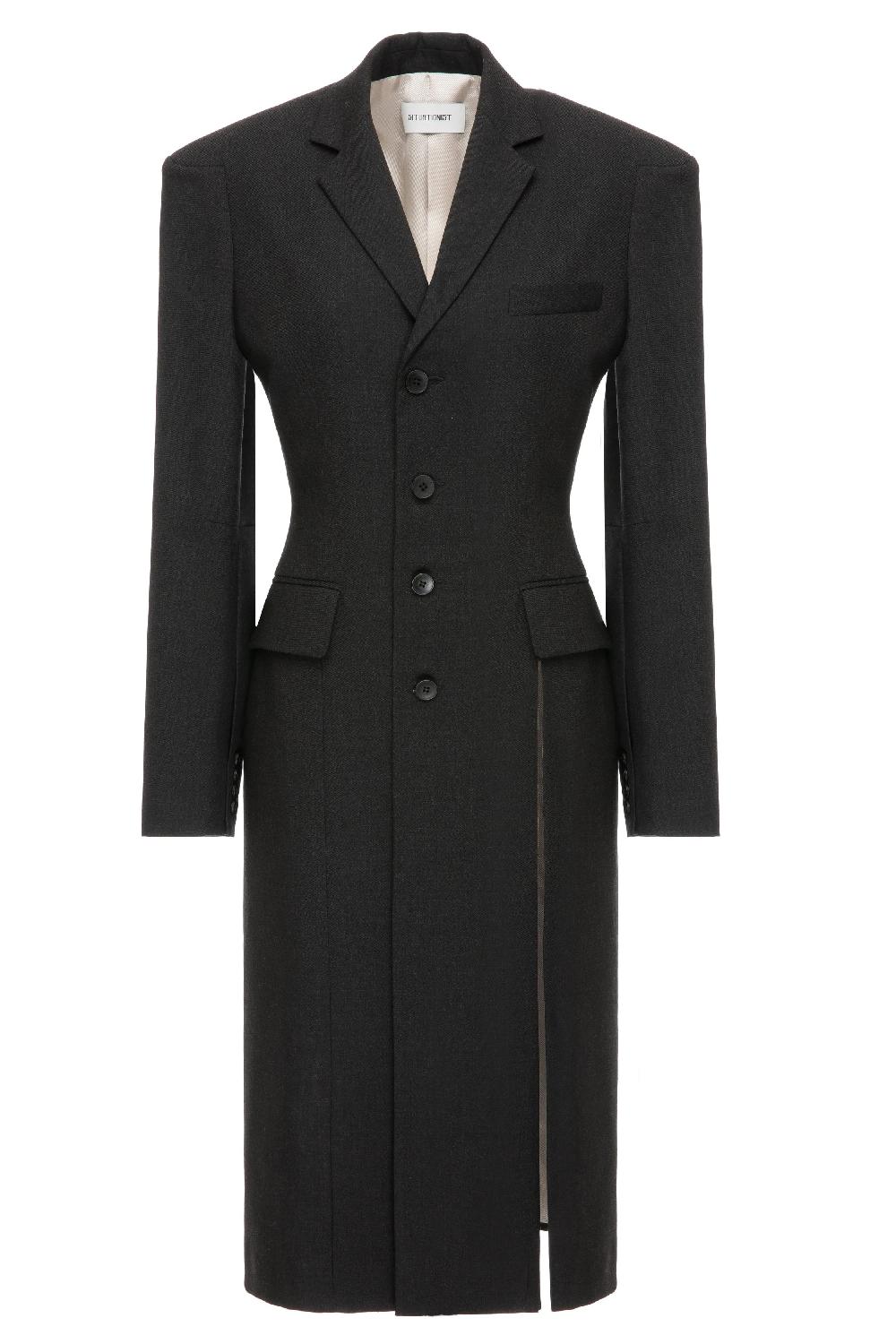 situationist Grey 03 Wool Coat