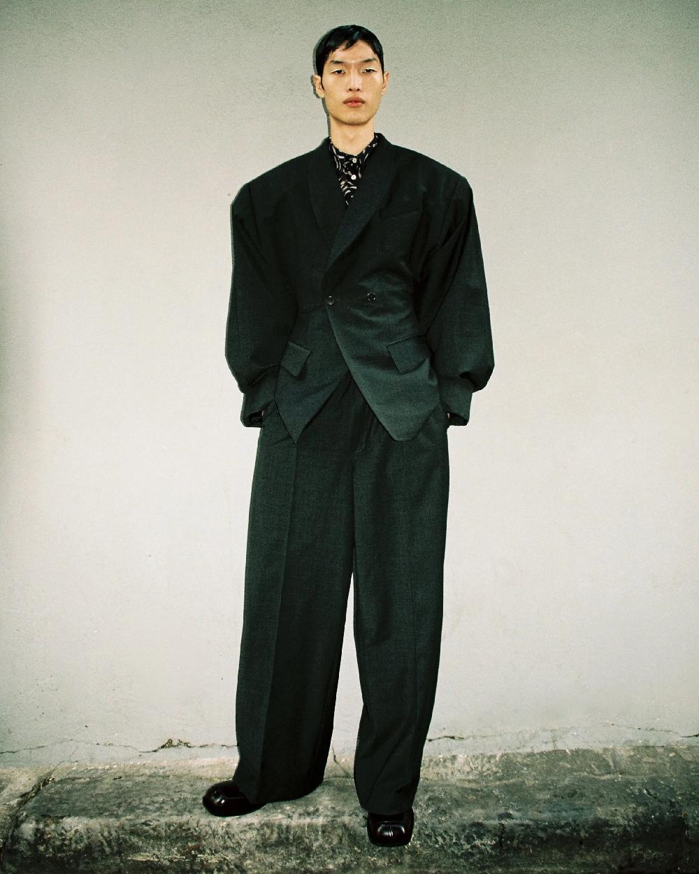 Situationist Grey 03 Wool Pants