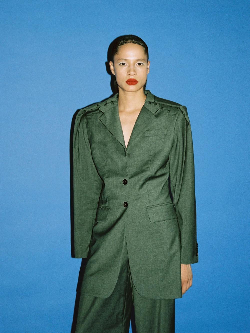 Situationist Grey 05 Wool Jacket