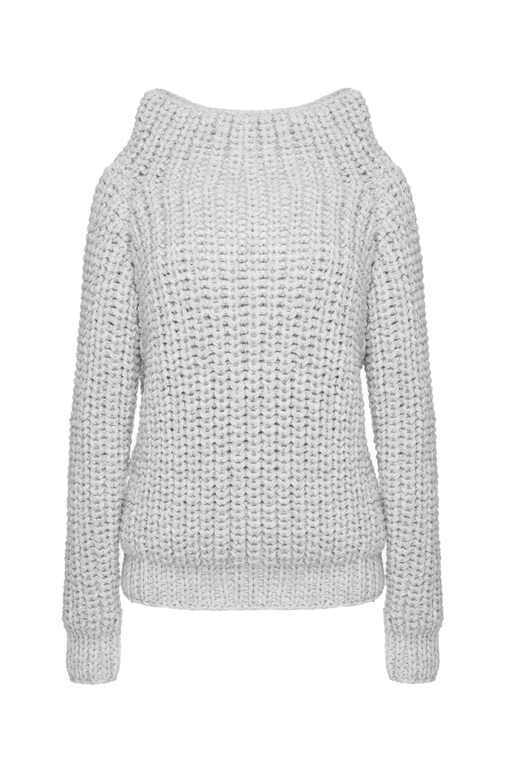 situationist Grey Hand Knitted Pull Over