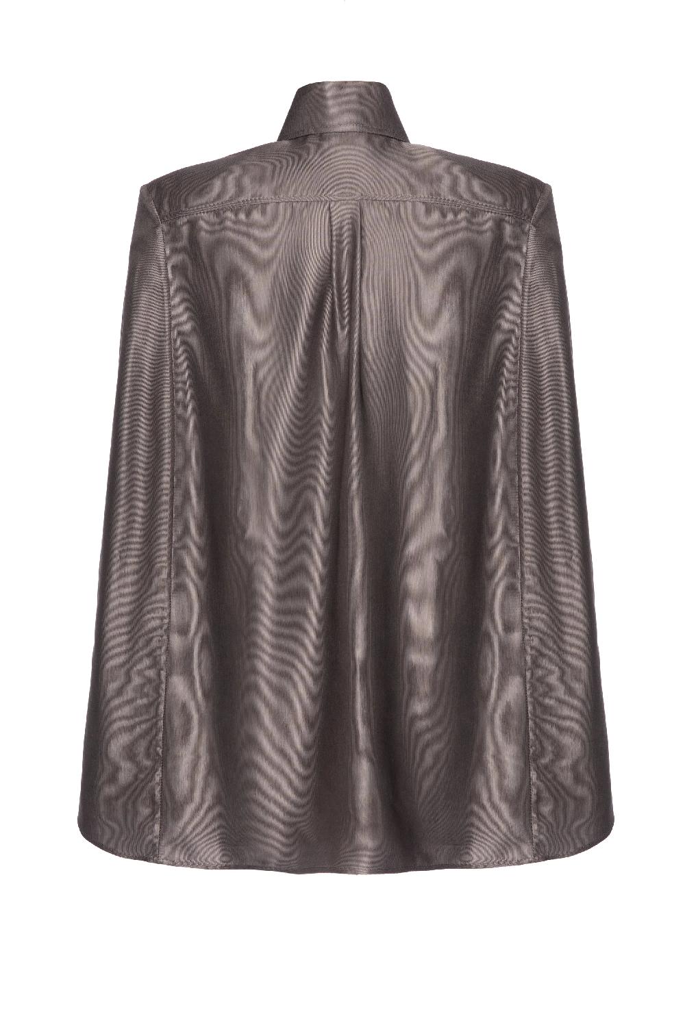 Situationist Grey Silk Shirt