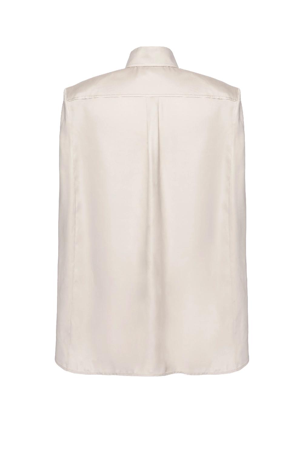 Situationist Off White Silk Shirt