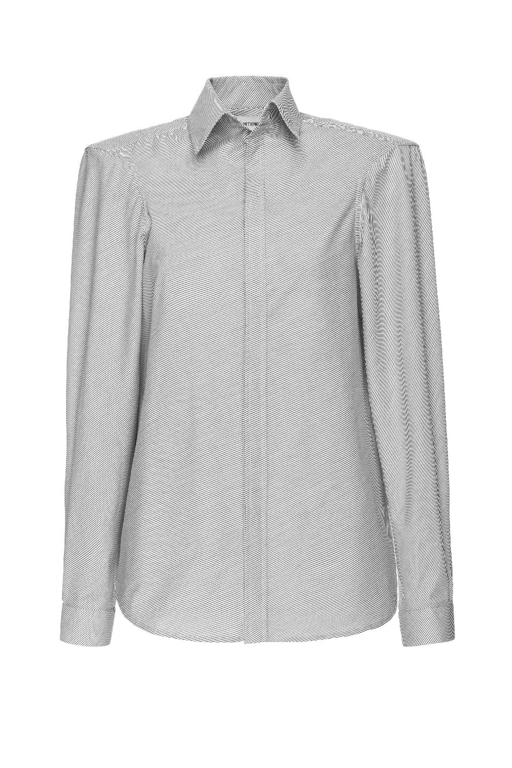 situationist Striped Cotton Shirt