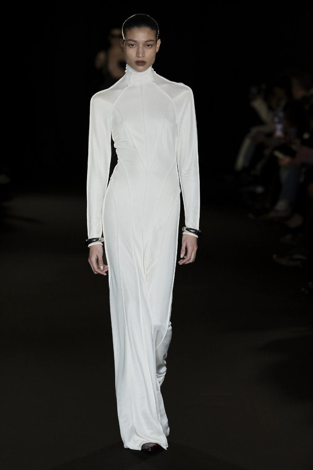 Situationist White Viscose Dress