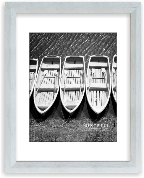 Sixtrees Bryce Wood Matted Collection - 11X14 16X20 - Multiple Colors
