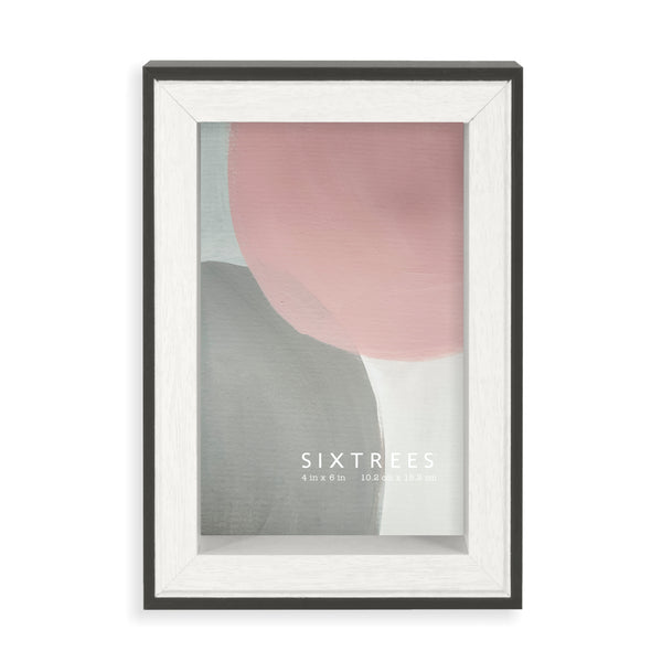 Sixtrees Dutton Wood Frames - 4X6 5X7 8X10 - White / Black / Natural