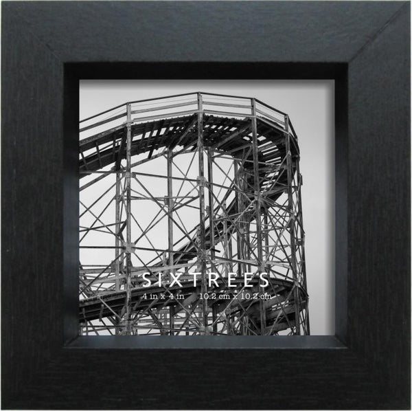 Sixtrees Ethan Wood Picture Frame - 4X4 4X6 5X7 8X10 - Black White Grey Blue Blond Natural