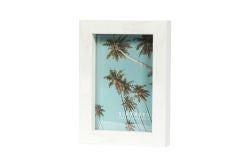 Sixtrees Ethan Wood Picture Frame - 4X4 4X6 5X7 8X10 - Black White Grey Blue Blond Natural