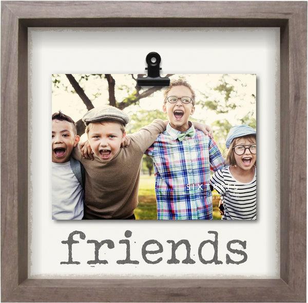 sixtrees Friends Clip Frame - 10X10 Frame For 5X7 Photo