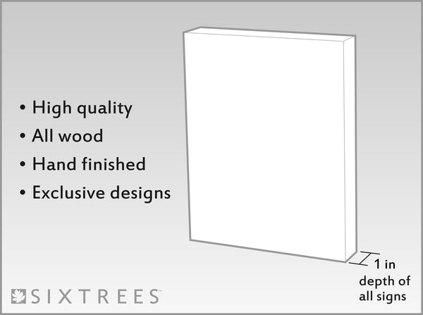 Sixtrees 'Good Friends Good Wine Good Times' - 18X2 Solid Decorative Wooden Sign