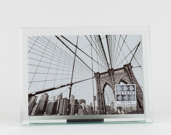 Sixtrees Manhattan Glass Picture Frame Horizontal Or Vertical