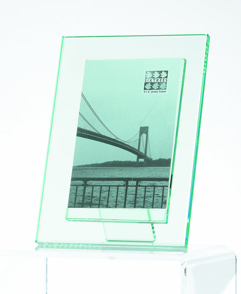 Sixtrees Moda Glass 'Floating Effect' Clear Picture Frame