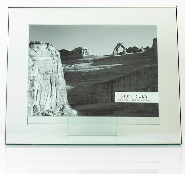 Sixtrees Moda Glass 'Floating Effect' Clear Picture Frame