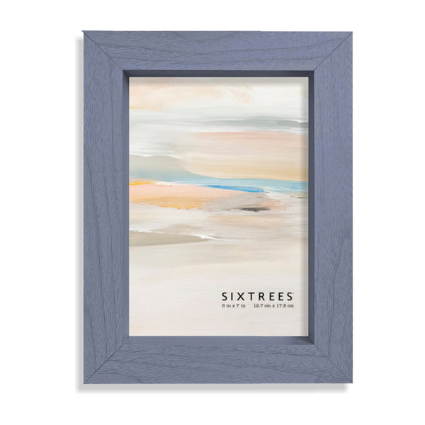 Sixtrees Provo Blue Collection - 4X6 5X7 8X10 11X14 Mats To 5X7