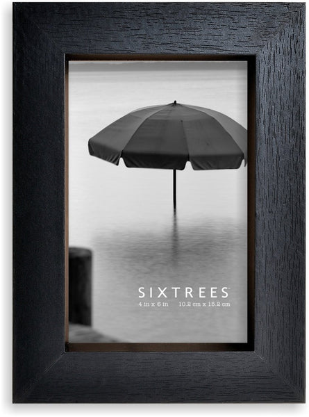 sixtrees Provo Distressed Wood Picture Frame - 4X6 5X7 8X10