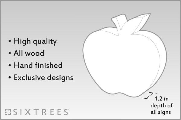 Sixtrees Best Mom Ever - 8X8 Cut Out Heart Sign