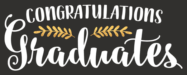 Sixtrees Congratulations Graduates - 4X10 Box Sign