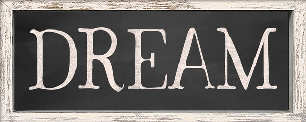 Sixtrees Dream - 4X10 Framed Box Sign