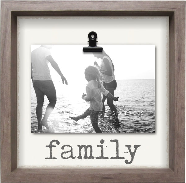 Sixtrees Family Wood Picture Frame