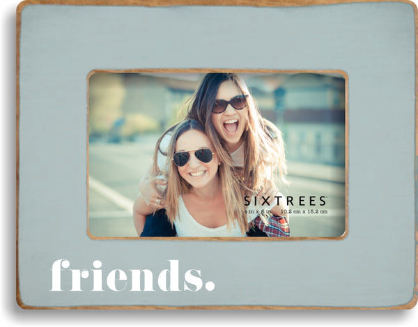 sixtrees Friends 2 Wood Picture Frame