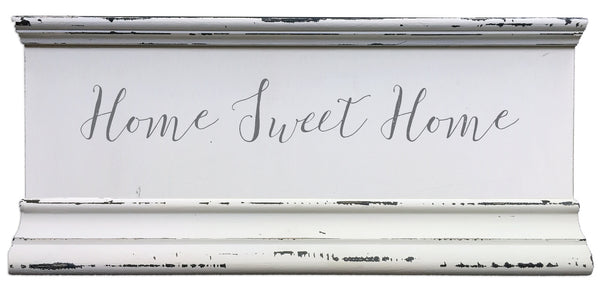 Sixtrees Home Sweet Home Molding 6X12 Box Sign