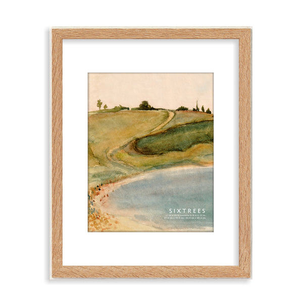 Sixtrees Sophia Wood Matted Picture Frames - 16X20 Or 11X14