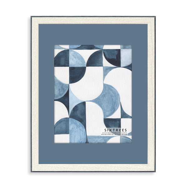 sixtrees Sophia Wood Matted Picture Frames - 16X20 or 11X14