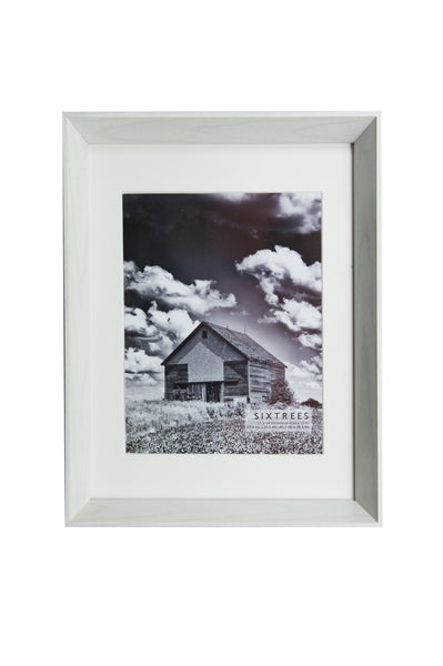 Sixtrees Stark Matted Collection Deep Wood Picture Frames -11X14 Or 16X20 Mats To 5X7 8X10 Or 11X14
