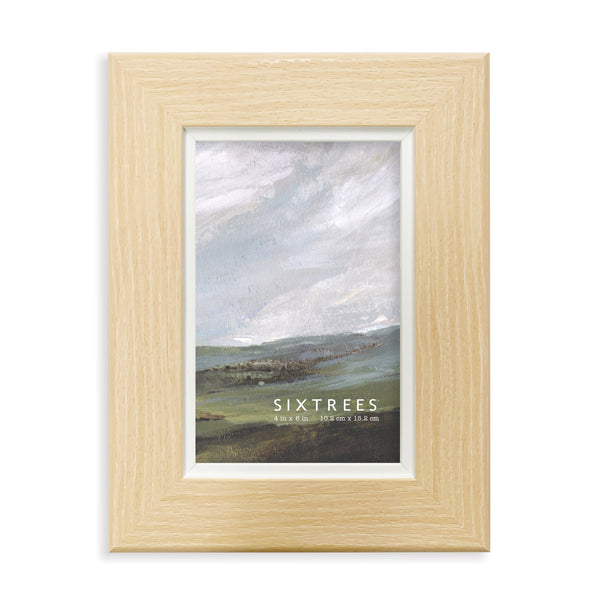 Sixtrees Taylor Collection Wood Picture Frames - 4X6 5X7 8X10 - Multiple Colors