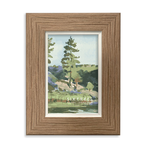 Sixtrees Taylor Collection Wood Picture Frames - 4X6 5X7 8X10 - Multiple Colors