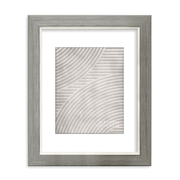 sixtrees Taylor Matted Collection Wood Picture Frames - 11X14 16X20 18X18 Mats To Various Sizes