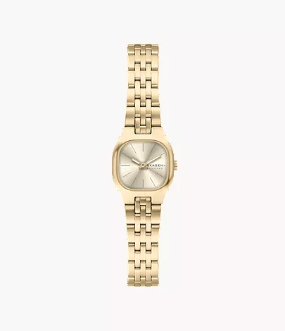 skagen Mellem Micro Two-Hand Gold Stainless Steel Watch