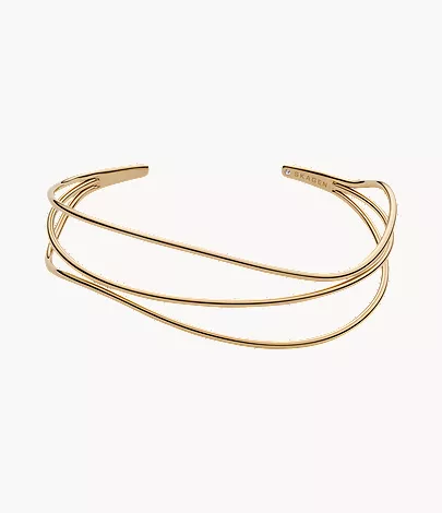 skagen Kariana Gold-Tone Wire Bracelet