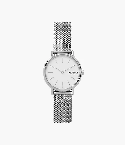 skagen Signatur Lille Slim Steel Mesh Watch
