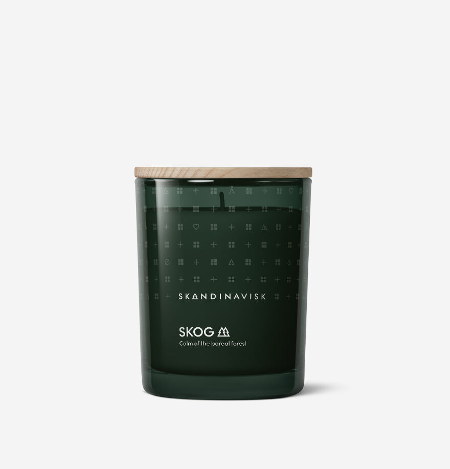 skandinavisk Calm of the boreal forest SKOG 200g Scented Candle