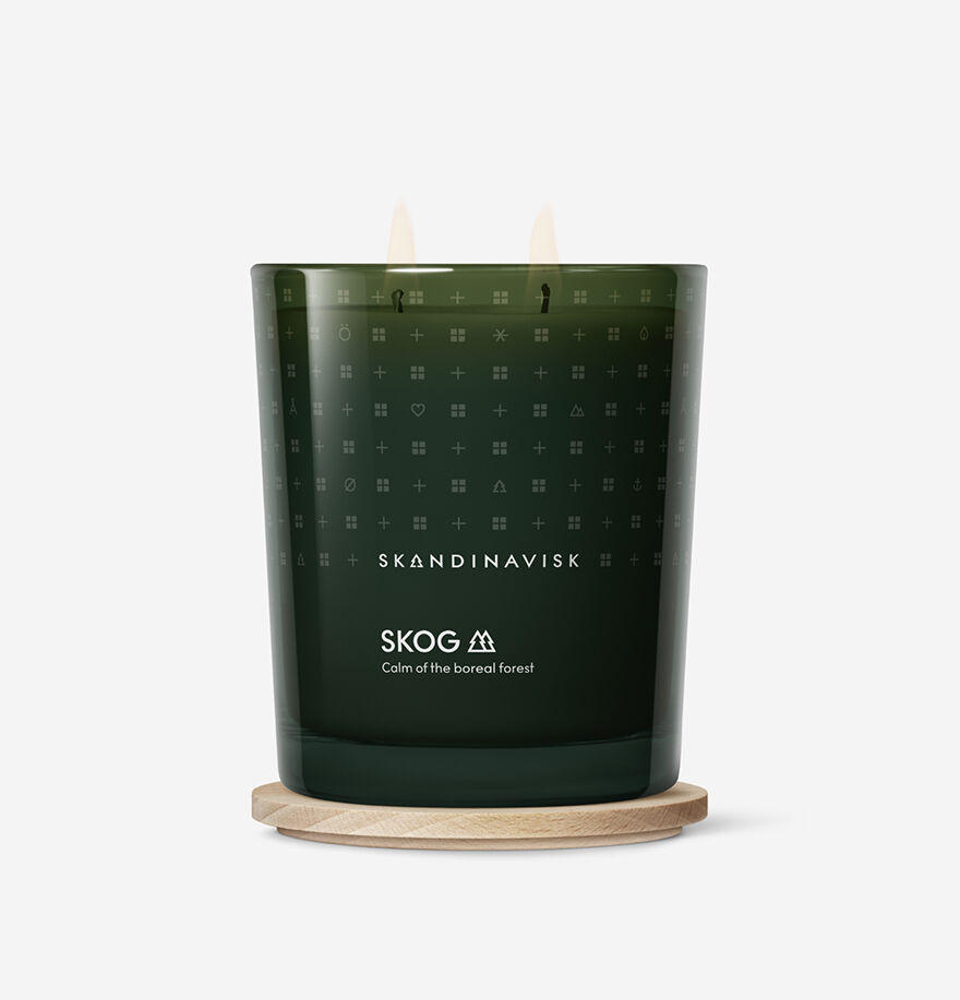 skandinavisk Calm of the boreal forest SKOG 350g Scented Candle