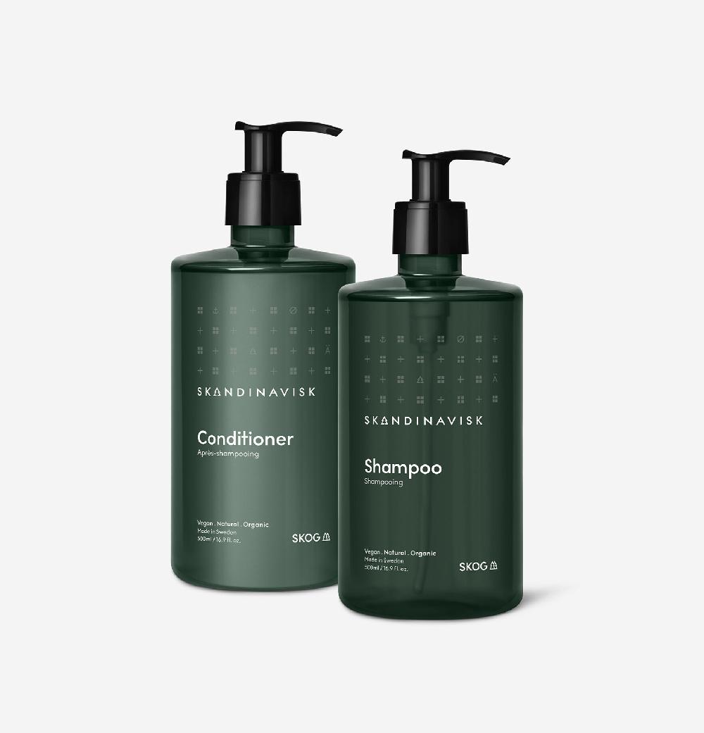 skandinavisk Shampoo & Conditioner SKOG Hair Duo