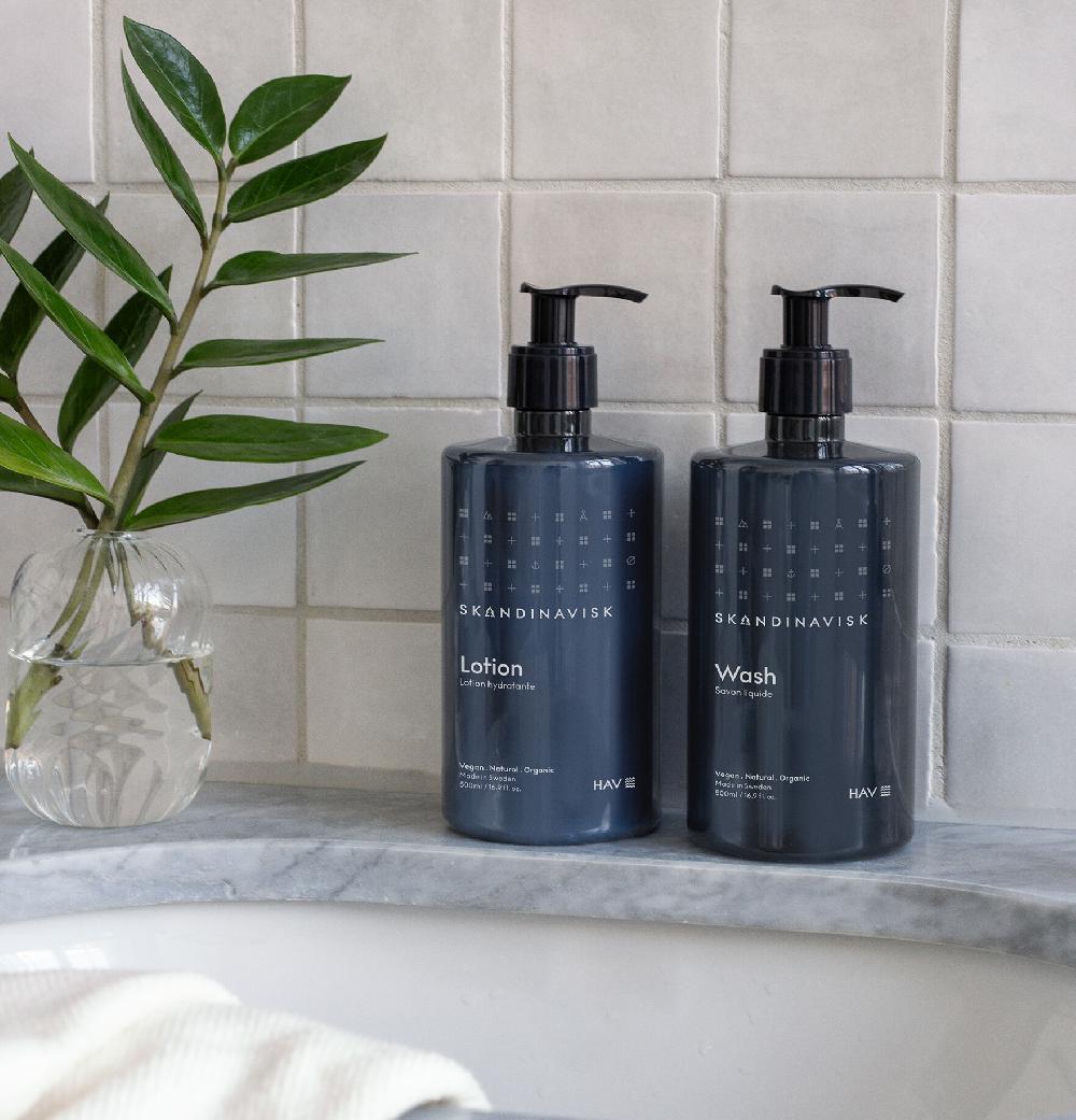 Skandinavisk Wash Lotion Shampoo Conditioner & Hand Cream HAV 5 Star Bundle