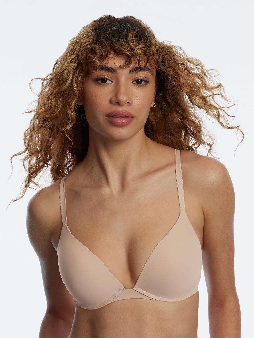 skarlett blue Breathless Plunge Push-Up T-Shirt Bra