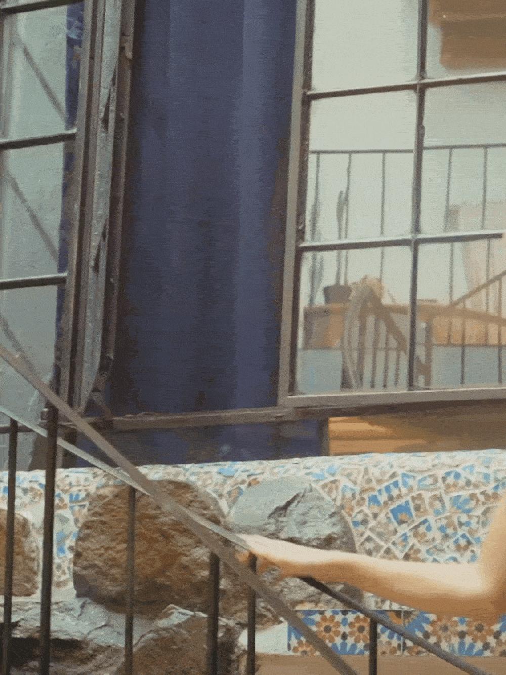 Skarlett Blue Enamoured Tattoo Lace Balconette Bra White/Blue Nile