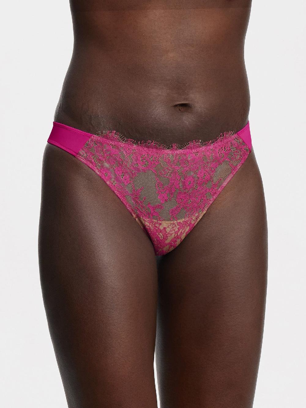 skarlett blue Entice Front Lace Thong Goji/Terracotta