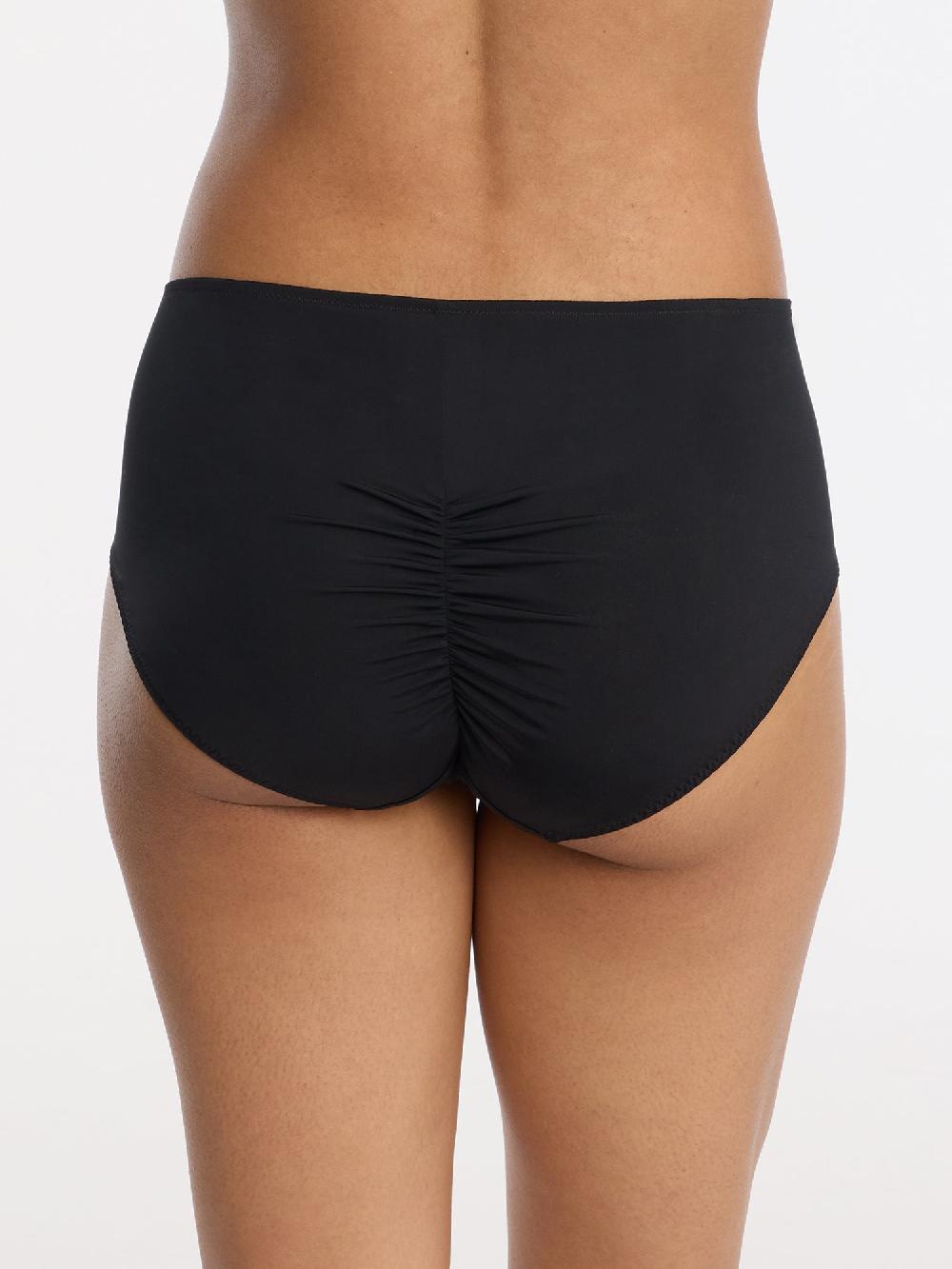 Skarlett Blue Entice Full Coverage Lace Brief Black/Midnight