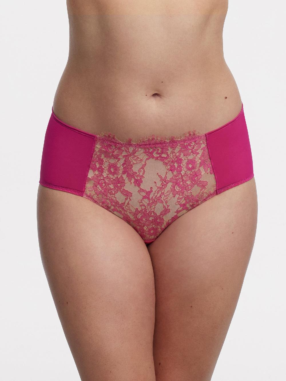 Skarlett Blue Entice Full Coverage Lace Brief Goji/Terracotta