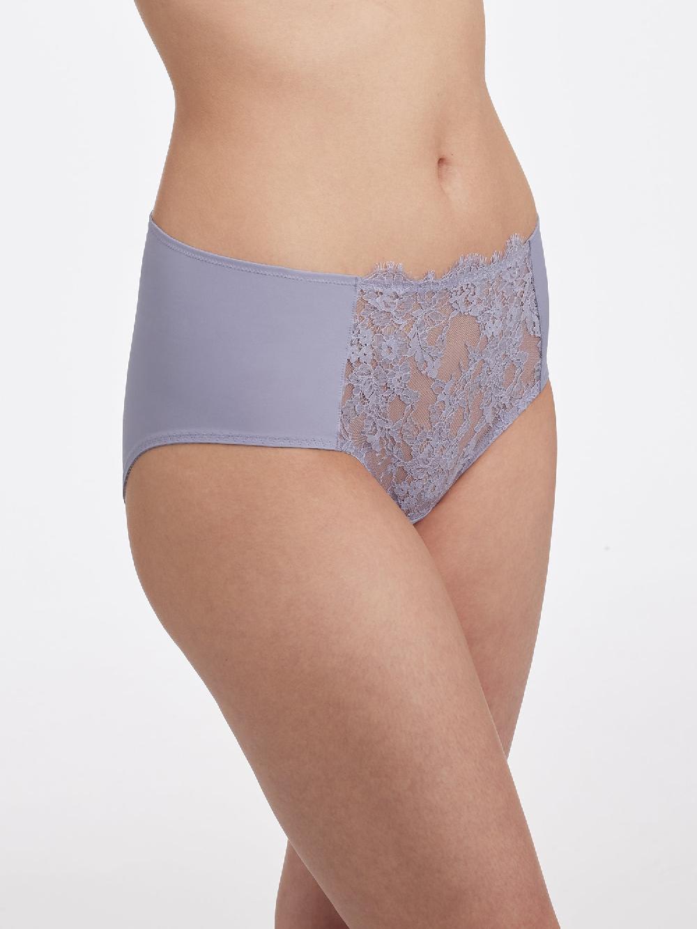 Skarlett Blue Entice Full Coverage Lace Brief Lavender Dusk