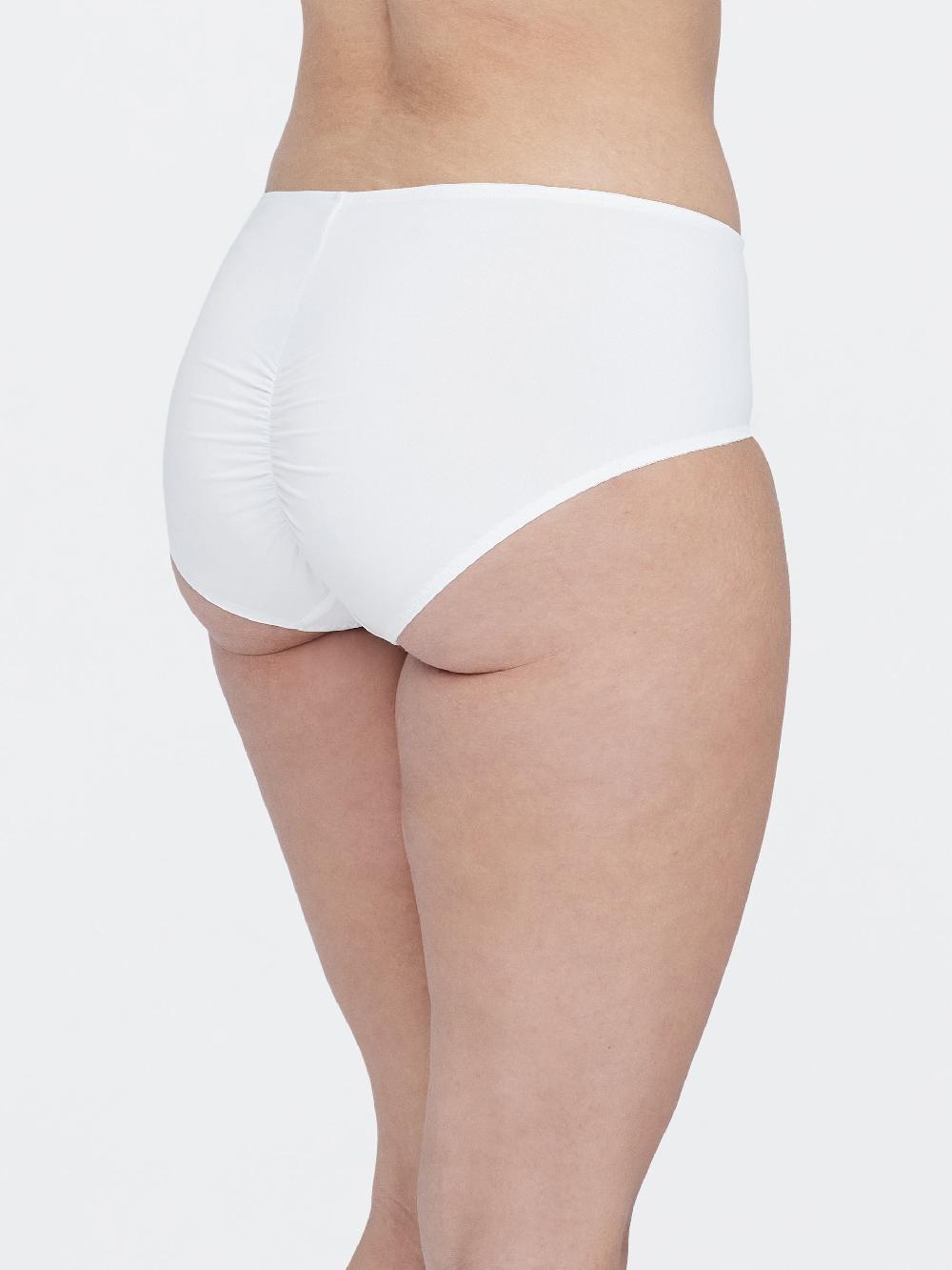 Skarlett Blue Entice Full Coverage Lace Brief White/Nylon