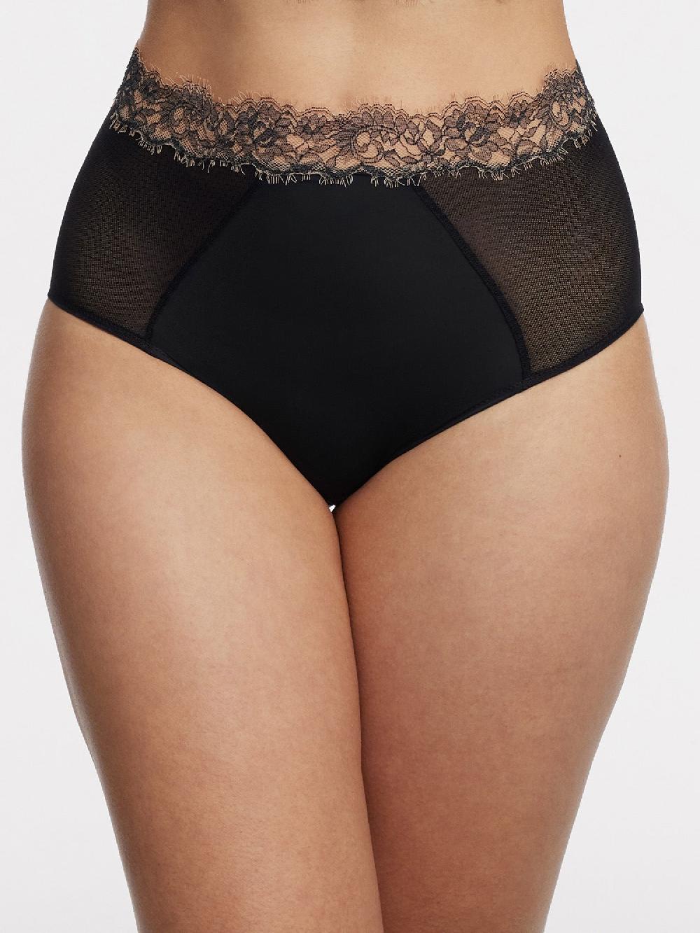 Skarlett Blue Entice High Waisted Brief Black/Nylon